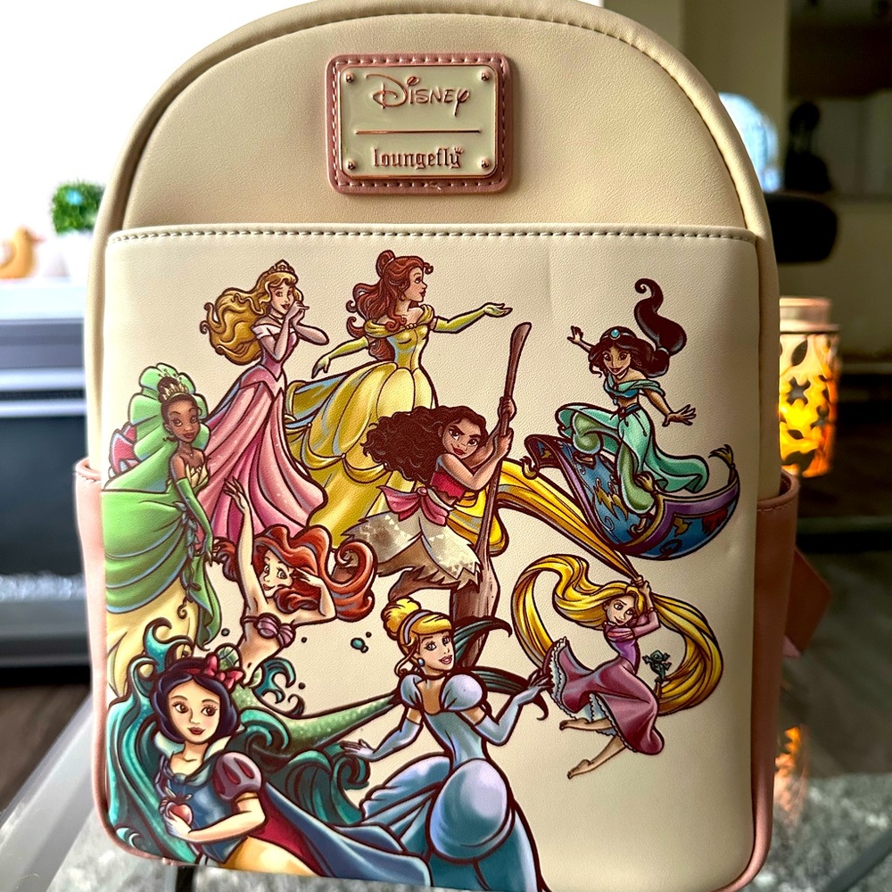 Loungefly Disney Princess Sketch Mini Backpack